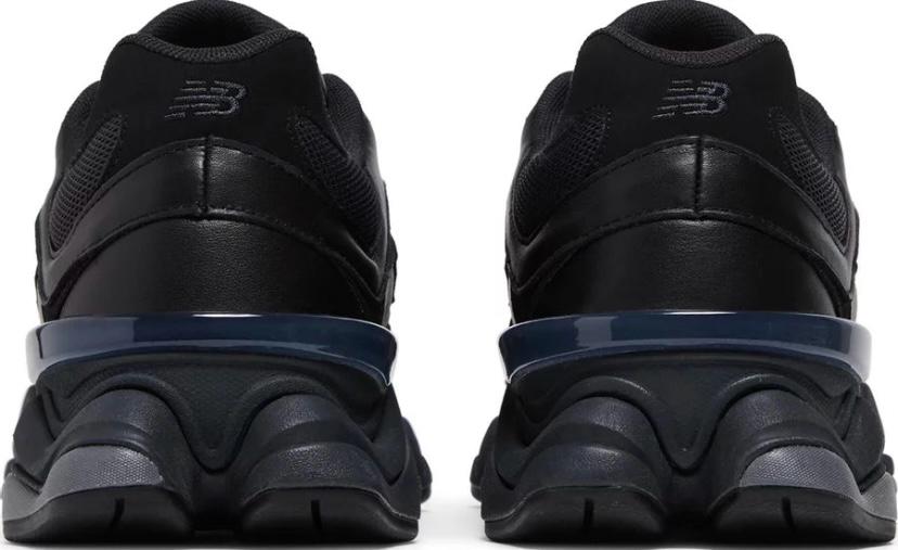 New Balance 9060 Triple Black Leather