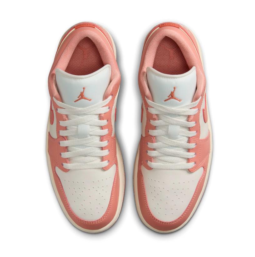 Air Jordan 1 Low White/Pink Oxford-Sail