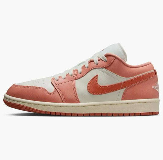 Air Jordan 1 Low White/Pink Oxford-Sail