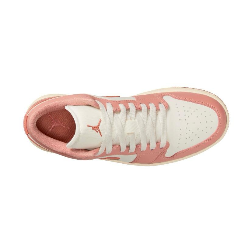 Air Jordan 1 Low White/Pink Oxford-Sail