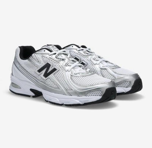 New Balance 740 White Silver Metallic Navy